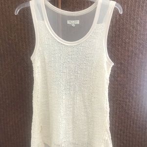 Rag & bone long lined tank top size S